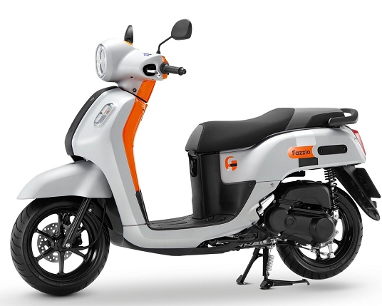 2022-2023 Yamaha Fazzio Hybrid รุ่น Smart Key สีเทา-ส้ม