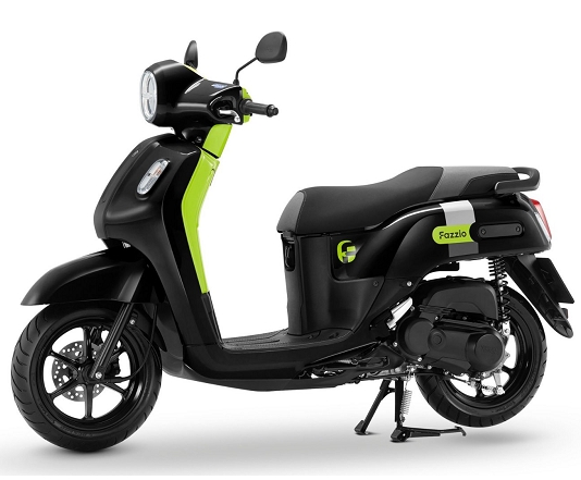 2022-2023 Yamaha Fazzio Hybrid รุ่น Smart Key สีดำ-เขียว